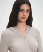 MUSINSA STANDARD WOMAN MUSINSA STANDARD WOMAN Women's Cardigan Light Warm Gray