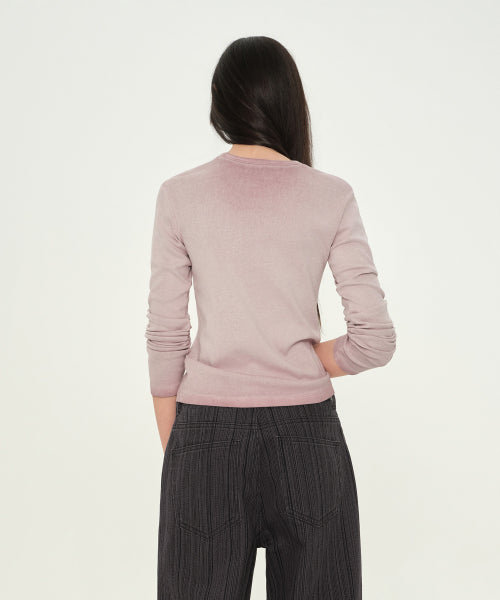 MUSINSA STANDARD WOMAN MUSINSA STANDARD WOMAN T-Shirt Smoke Pink