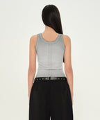 MUSINSA STANDARD WOMAN MUSINSA STANDARD WOMAN Women's T-Shirt [Gray]