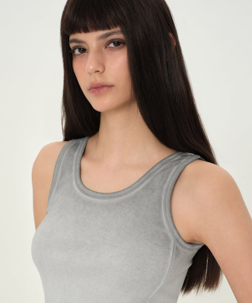 MUSINSA STANDARD WOMAN MUSINSA STANDARD WOMAN Women's T-Shirt [Gray]