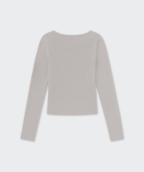 MUSINSA STANDARD WOMAN MUSINSA STANDARD WOMAN T-Shirt Ash Gray