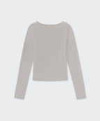 MUSINSA STANDARD WOMAN MUSINSA STANDARD WOMAN T-Shirt Ash Gray
