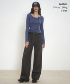 MUSINSA STANDARD WOMAN MUSINSA STANDARD WOMAN T-Shirt Dusty Blue