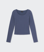 MUSINSA STANDARD WOMAN MUSINSA STANDARD WOMAN T-Shirt Dusty Blue