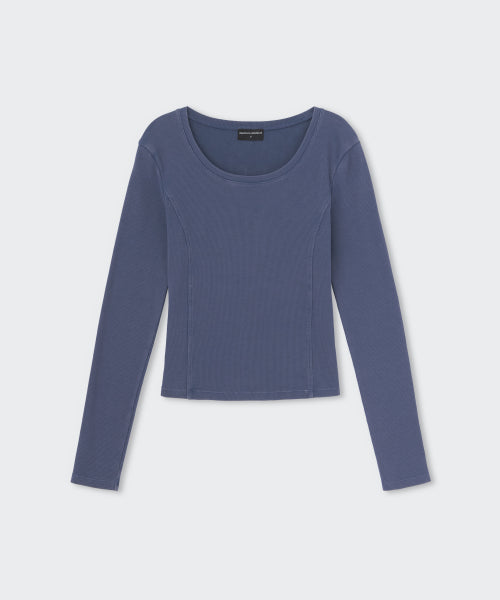 MUSINSA STANDARD WOMAN MUSINSA STANDARD WOMAN T-Shirt Dusty Blue
