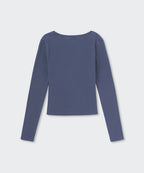 MUSINSA STANDARD WOMAN MUSINSA STANDARD WOMAN T-Shirt Dusty Blue
