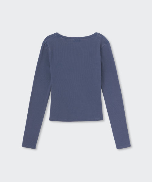 MUSINSA STANDARD WOMAN MUSINSA STANDARD WOMAN T-Shirt Dusty Blue