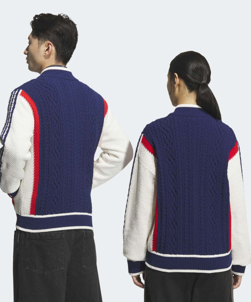 ADIDAS ADIDAS Retro Remix Cardigan - Dark Blue