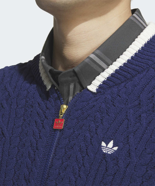 ADIDAS ADIDAS Retro Remix Cardigan - Dark Blue