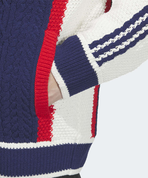 ADIDAS ADIDAS Retro Remix Cardigan - Dark Blue