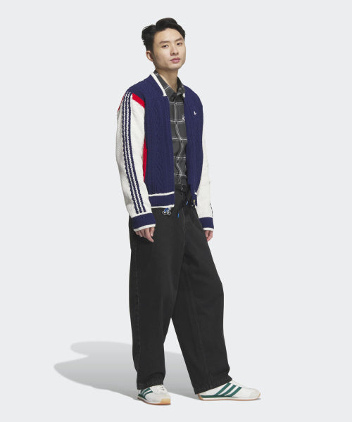 ADIDAS ADIDAS Retro Remix Cardigan - Dark Blue