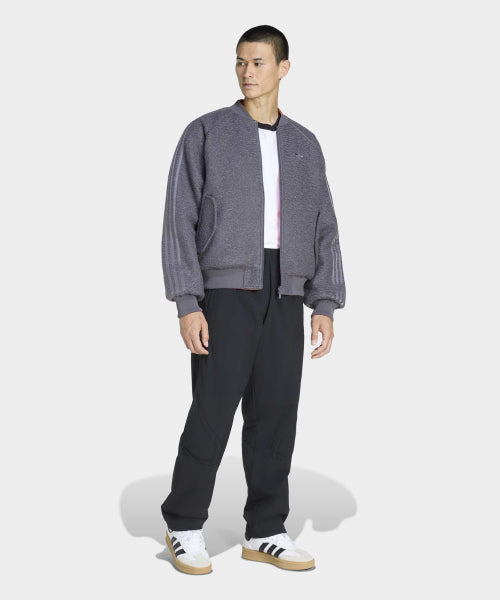 ADIDAS ADIDAS Reversible Bomber Jacket - Gray