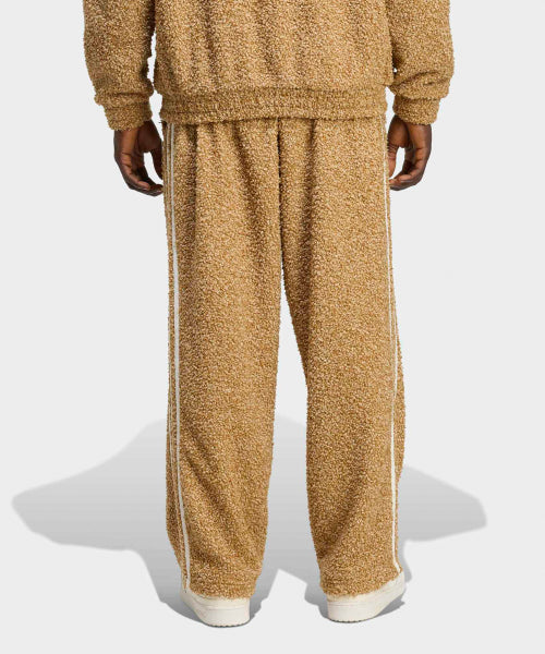 ADIDAS ADIDAS Boucle Firebird Track Pants - Brown:White