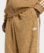ADIDAS ADIDAS Boucle Firebird Track Pants - Brown:White