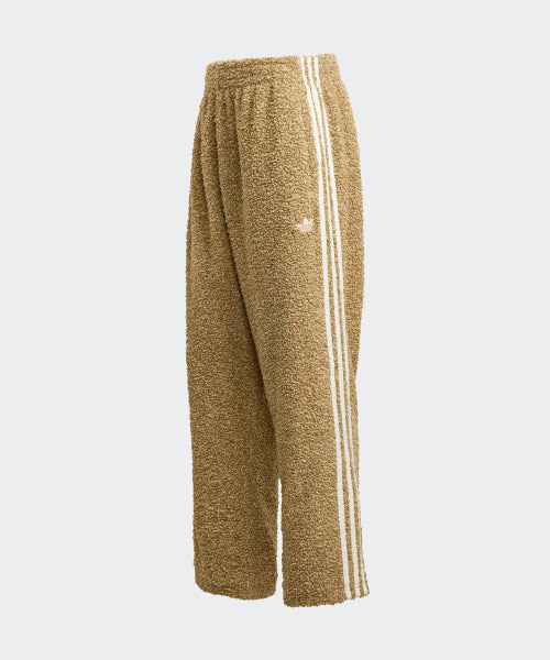 ADIDAS ADIDAS Boucle Firebird Track Pants - Brown:White