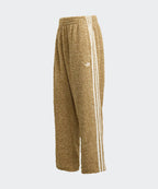 ADIDAS ADIDAS Boucle Firebird Track Pants - Brown:White
