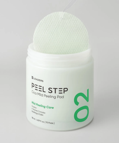 LEADERS COSMETICS LEADERS COSMETICS Leaders Peel Step Cica Mild Peeling Pad 180ml