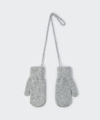 MUSINSA STANDARD WOMAN MUSINSA STANDARD WOMAN Women's String Mitten Knit Gloves [Light Gray]