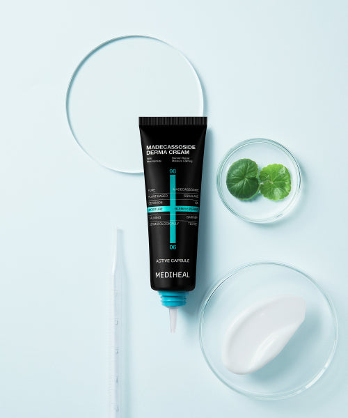 Mediheal [2pack] Madecassoside Moisture Trace Repair Serum 40ml + Moisture Trace Repair Cream 50ml (Additional pad + sun serum provided)