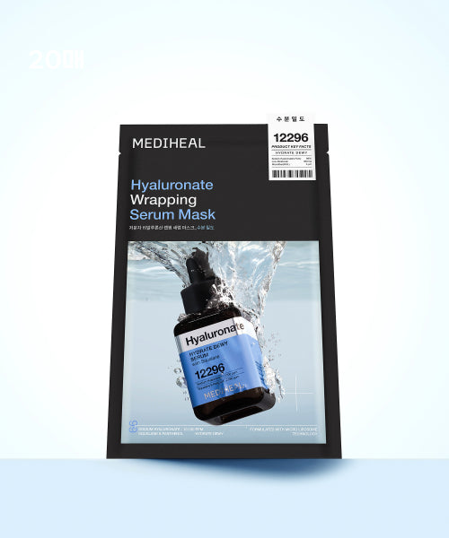 Mediheal Mediheal Hyaluronic Acid Moisture Density Wrapping Serum Mask 20 sheets