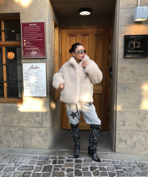 MIXXO MIXXO Fake Fur Half Coat Women S