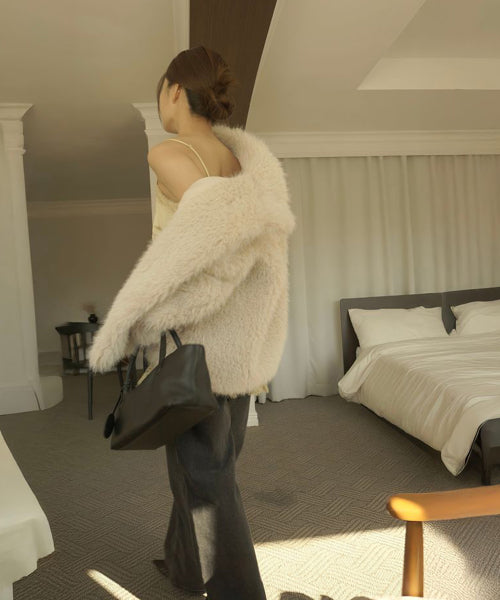 MIXXO MIXXO Fake Fur Half Coat Women S