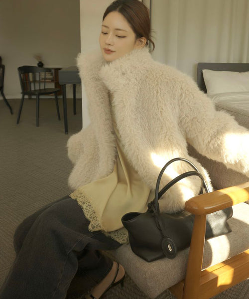 MIXXO MIXXO Fake Fur Half Coat Women S