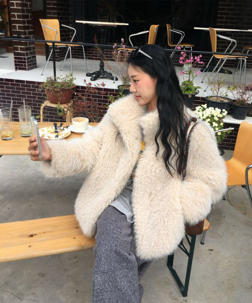 MIXXO MIXXO Fake Fur Half Coat Women S