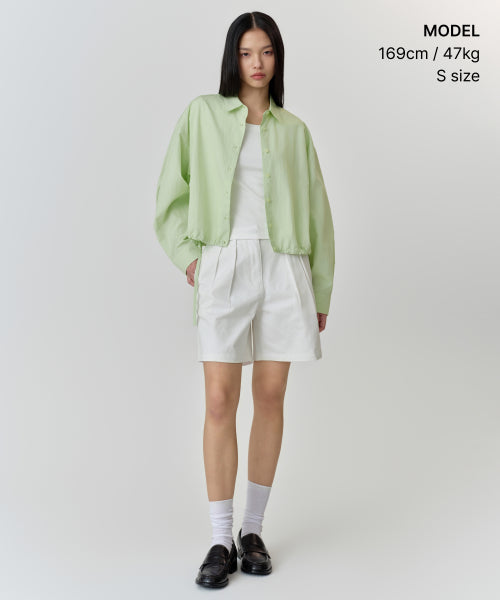 MUSINSA STANDARD WOMAN MUSINSA STANDARD WOMAN Shirt Light Green