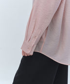 MUSINSA STANDARD WOMAN MUSINSA STANDARD WOMAN Oversized Crinkle Silky Shirt [Indian Pink]
