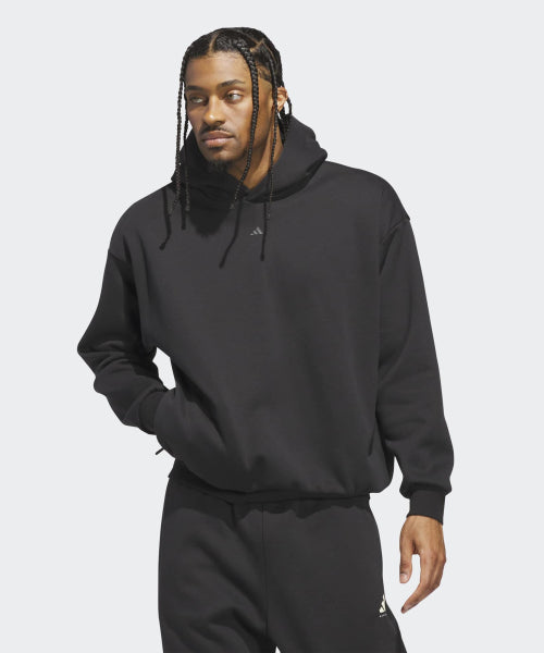 ADIDAS ADIDAS Basketball Fleece Hoodie - Black