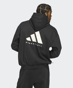 ADIDAS ADIDAS Basketball Fleece Hoodie - Black