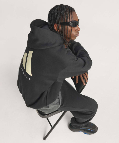 ADIDAS ADIDAS Basketball Fleece Hoodie - Black