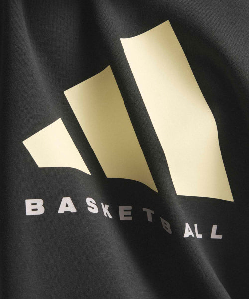 ADIDAS ADIDAS Basketball Fleece Hoodie - Black