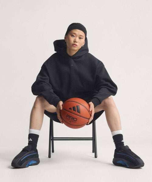 ADIDAS ADIDAS Basketball Fleece Hoodie - Black