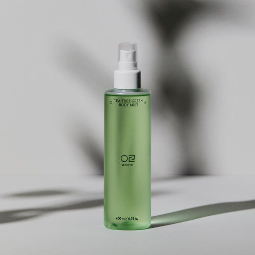 WOLLYO Raw Material Workshop Tea Tree Green Body Care 2-piece Gift Set (Body Wash + Body Mist)