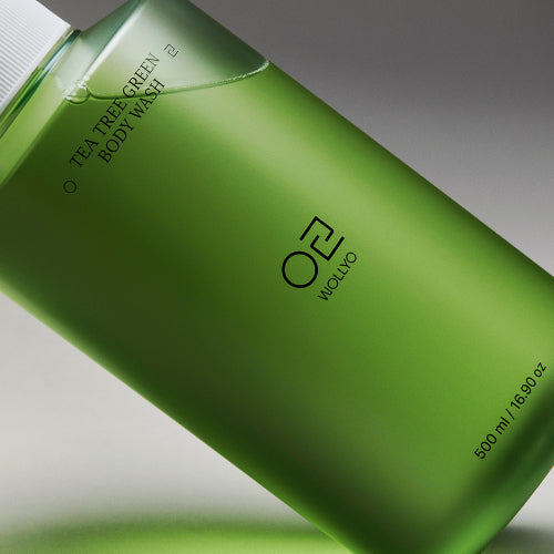 WOLLYO Raw Material Workshop Tea Tree Green Body Care 2-piece Gift Set (Body Wash + Body Mist)