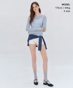 MUSINSA STANDARD WOMAN MUSINSA STANDARD WOMAN Women's Knitwear Cloudy Blue