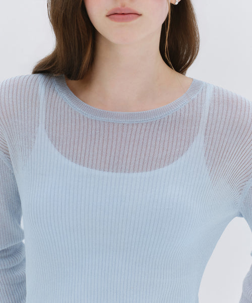 MUSINSA STANDARD WOMAN MUSINSA STANDARD WOMAN Women's Knitwear Cloudy Blue