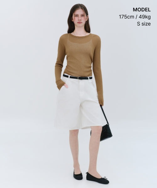 MUSINSA STANDARD WOMAN MUSINSA STANDARD WOMAN Women's Knitwear Light Brown