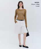 MUSINSA STANDARD WOMAN MUSINSA STANDARD WOMAN Women's Knitwear Light Brown