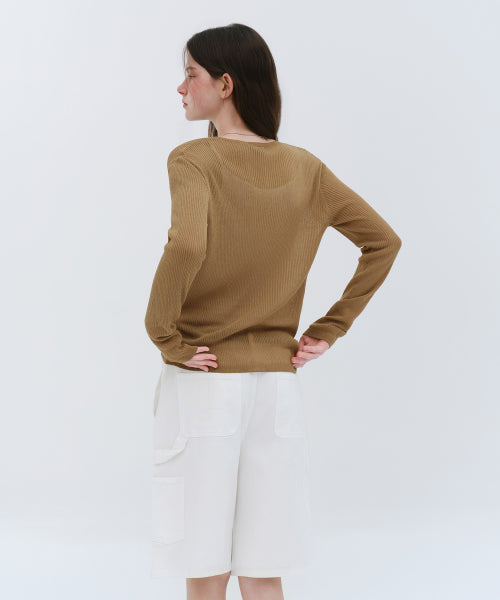MUSINSA STANDARD WOMAN MUSINSA STANDARD WOMAN Women's Knitwear Light Brown
