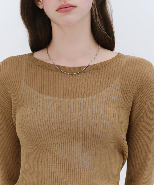 MUSINSA STANDARD WOMAN MUSINSA STANDARD WOMAN Women's Knitwear Light Brown