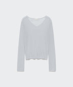 MUSINSA STANDARD WOMAN MUSINSA STANDARD WOMAN Women's Knitwear V-Neck Sheer Knit (Size S)
