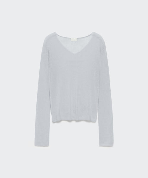 MUSINSA STANDARD WOMAN MUSINSA STANDARD WOMAN Women's Knitwear V-Neck Sheer Knit (Size S)