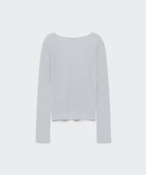 MUSINSA STANDARD WOMAN MUSINSA STANDARD WOMAN Women's Knitwear V-Neck Sheer Knit (Size S)