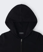 MUSINSA STANDARD WOMAN MUSINSA STANDARD WOMAN Women's Knit Zip-up [Black]