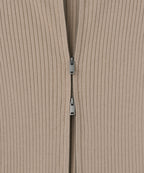 MUSINSA STANDARD WOMAN MUSINSA STANDARD WOMAN Women's Knit Zip-up Greyish Beige