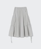 MUSINSA STANDARD WOMAN MUSINSA STANDARD WOMAN Women's Nylon Ruched Long Skirt (Size M)
