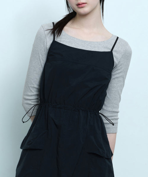 MUSINSA STANDARD WOMAN MUSINSA STANDARD WOMAN Women's Cargo Dress [Black]